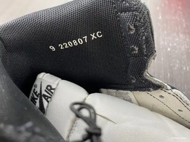 Reps LUCY BQ4422-001 (2023) Jordan Black 1 Retro 85 White High 0503